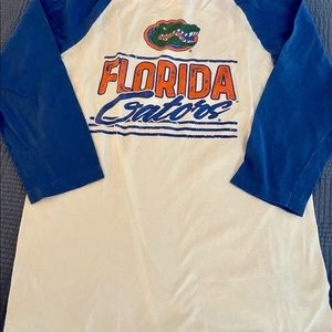 Florida Gators 3/4 sleeve womens shirt. Size small